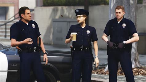 Lapd Peds Pack 80s Gta5