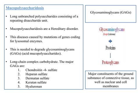 Mucopolysaccharidosis | PPT