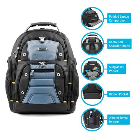 Targus Drifter Business Travel Laptop Backpack Lightweight 32l