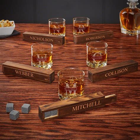 Oakmont Whiskey Stone T Set Of 5 Personalized Groomsmen Ts