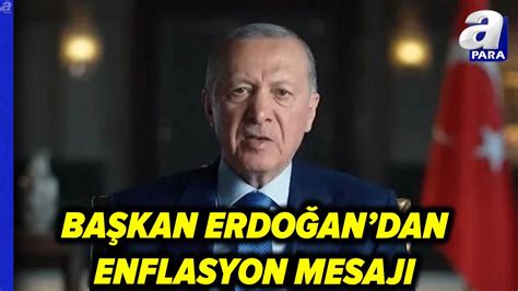 Başkan Erdoğan dan Kurban Bayramı Mesajı Enflasyon Canavarından