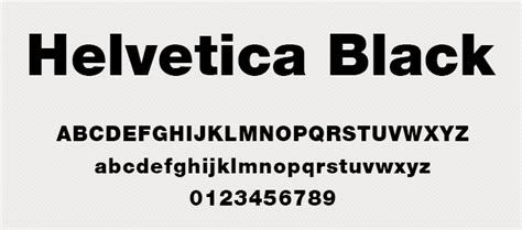 HELVETICA BLACK by Designslots on DeviantArt