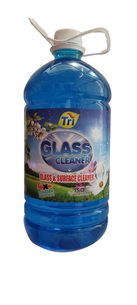 Tri Screw Cap 5 Litre Glass And Surface Cleaner Packaging Type Bottle