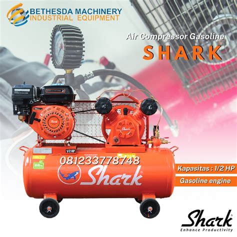 Jual Mesin Kompresor Angin 1 2 Hp Shark KOMPRESOR UDARA 1 2 Hp Engine 5