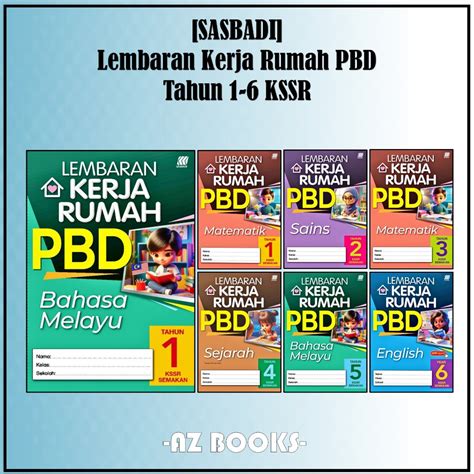 Az Sasbadi Lembaran Kerja Rumah Pbd Tahun