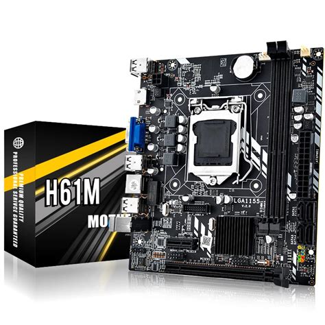 Daixu H61m Motherboard H61 Intel Chipset Mainboard Port Socket Lga 1155 Ddr3 Support Lga1155 Pci