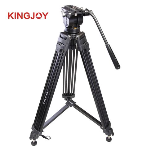Kingjoy VT-2500+VT3510 Tripod with 360° Fluid Damping Head - General Pro