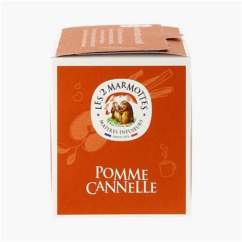 Infusion Pomme Cannelle Les Marmottes