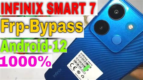 Infinix Smart Frp Bypass Android Infinix Smart X Google