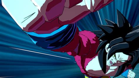 Ssj4 Goku Doing Dragon Fist