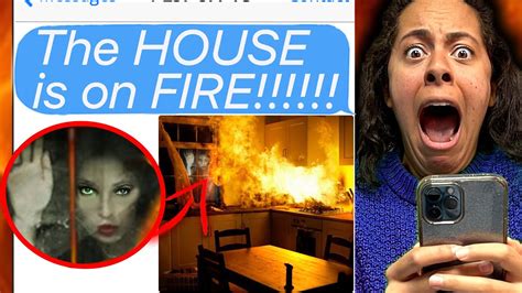 Someone Set My House On Fire At 3am Scary Text Message Story Youtube