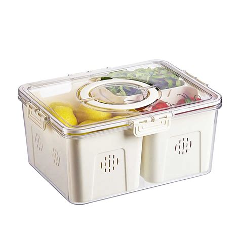 Storage Buckets with Lids Airtight Large Storage Container with Foil ...