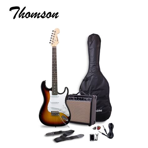 Thomson Stratocaster Electric Guitar With Watts Amplifier Vlts