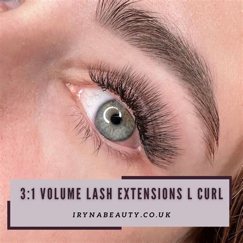 3 1 Volume Lash Extensions L Curl IRYNA Beauty Cosmetics Buymeacoffee