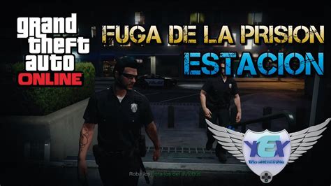 Fuga De La Prisión Estación Atracos A Bancos GTA V ONLINE c