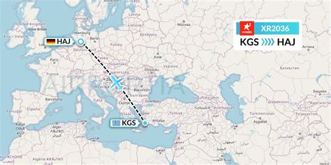 Xr Flight Status Corendon Airlines Europe Kos To Hannover Cxi