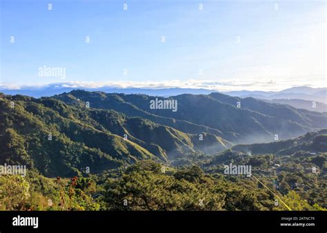 view  mines view park baguio philippines stock photo alamy
