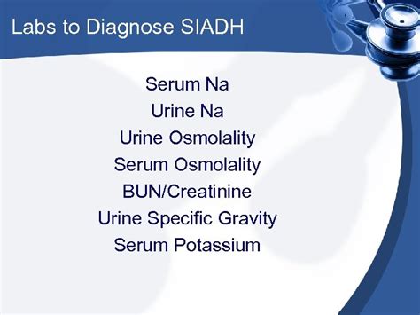 Nursing Management Of Di And Siadh April