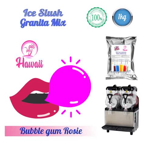 Premix Pentru Granita Bubble Gum Rosie Don Gelato Diferite I