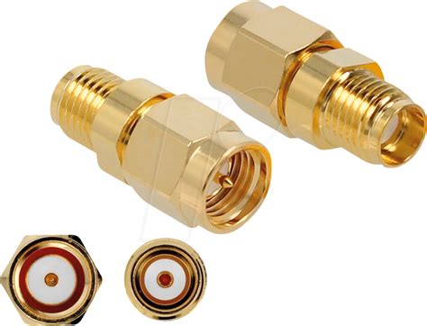 DELOCK 89972 Adapter SMA Stecker SMA Buchse Bei Reichelt Elektronik