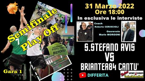 S Stefano Avis Vs Briantea Cantu Semifinale Play Off Gara