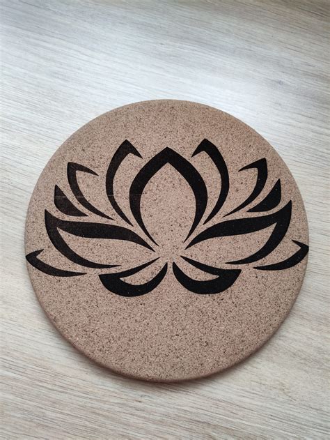 Dessous De Plat En Li Ge Motif Lotus