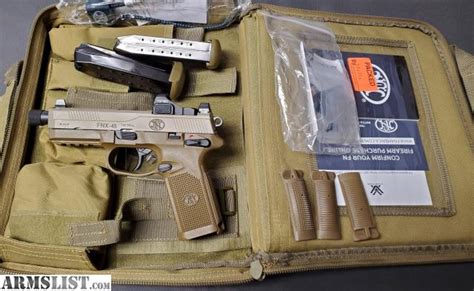 ARMSLIST For Sale FN FNX45 45 ACP 15rd FDE Single Double Action