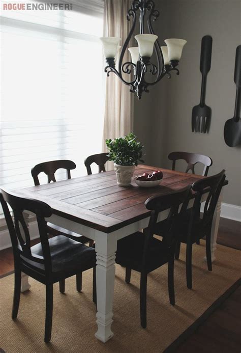 20 Gorgeous Diy Dining Table Ideas And Plans The House Of Wood