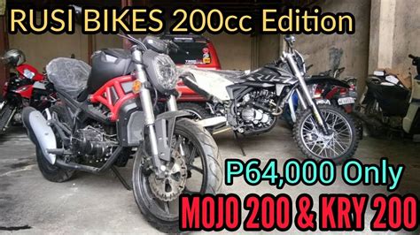 Rusi Bikes The 200cc Series Mojo 200 Kry 200 Youtube