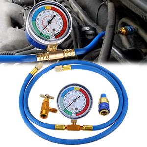 Gohantee R A Recharge Hose Kit With Gauge Ac Refrigerant Recharging