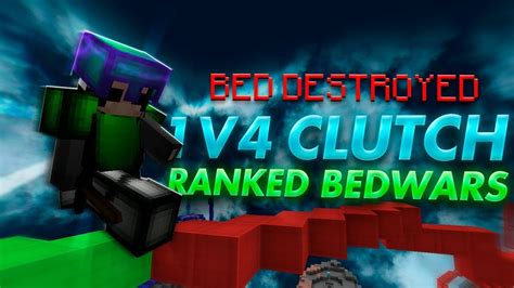 Insane Clutches In Hypixel Bedwars Youtube