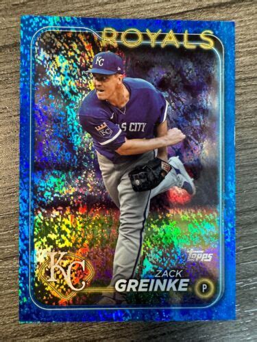 2024 Topps Series 2 Blue Foil Zack Greinke 610 803 999 EBay