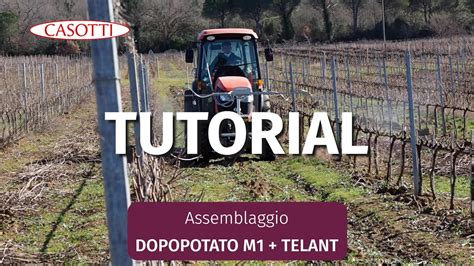 CASOTTI Tutorial Assemblaggio DOPOPOTATO M1 TELANT YouTube