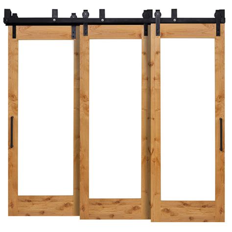 Pearce Triple Bypass Barn Door Rustica