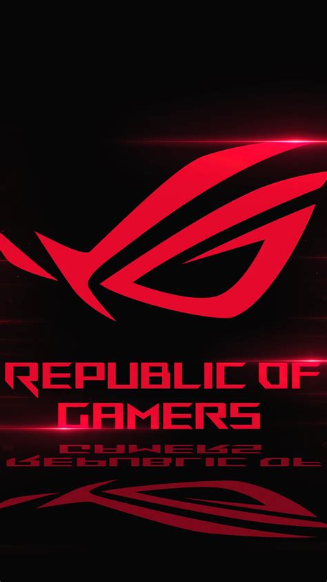 K Republic Of Gamers Neon Pc Gaming Hd Wallpaper Rare Gallery