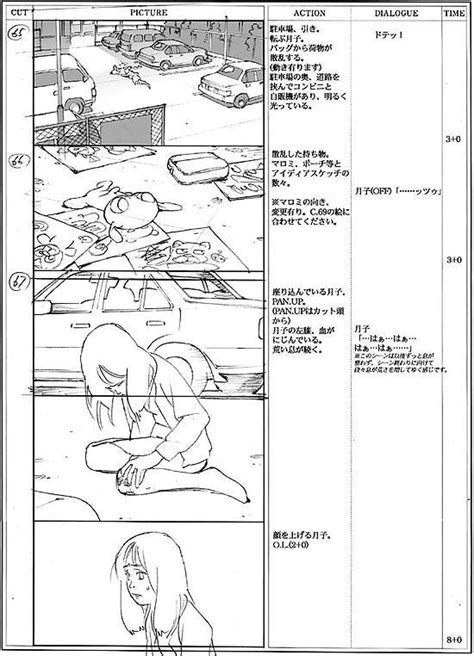 Pin By Billios P On Satoshi Kon Storyboard Illustration Storyboard