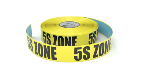 5s Zone Inline Printed Floor Marking Tape