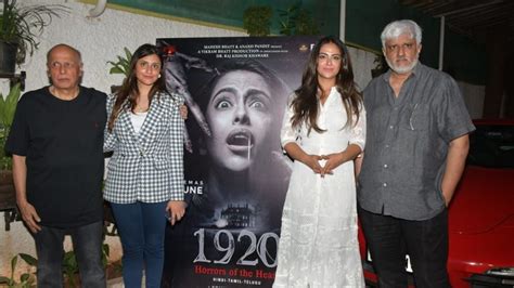 Filmmaker Mahesh Bhatt At The 1920 Horrors Of The Heart Trailer Launch