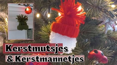 Diy Kerstcadeautjes En Kerstdecoratie Maken Kerstmutsjes En