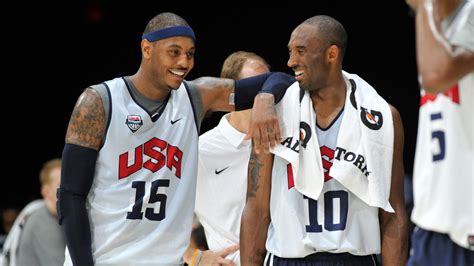 Carmelo Anthony On Kobe Bryant Our Bond Was Deeper Than Basketball