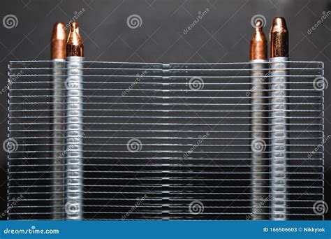 Heat sink of cpu cooler stock image. Image of hardware - 166506603