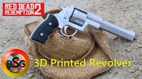 Making A 3d Printed Revolver From Red Dead Redemption 2 Youtube