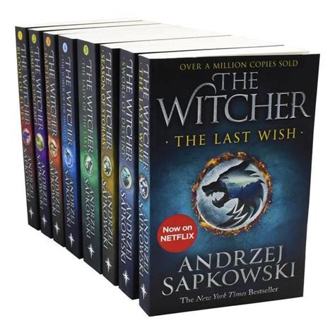 Andrzej Sapkowski Witcher Series Collection Books Set Season Of