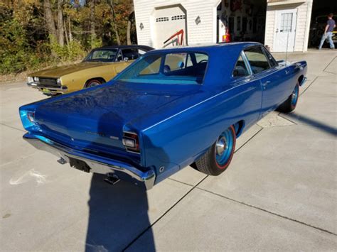 1968 Plymouth Hemi Roadrunner Base 70l Rotisori Restored B5 Blueblue