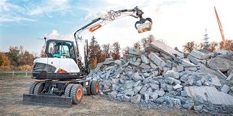 Nueva Excavadora De Ruedas Bobcat De 6 Toneladas Con Motor Stage V