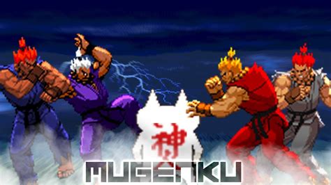 A Cat But Has Akuma Power Syobo N Vs Akuma Team Street Fighter Mugen