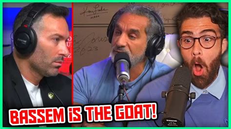 Bassem Youssef Debates Israelpalestine With Pbd Podcast Hasanabi Reacts Youtube