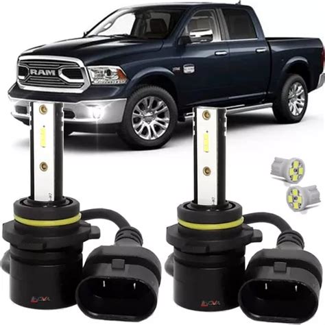 Lampada Ultra Led Nano Dodge Ram 2017 2018 Farol De Milha