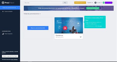 Pasos Para Empezar A Usar Prezi C Mo Funciona Prezi Presentaciones