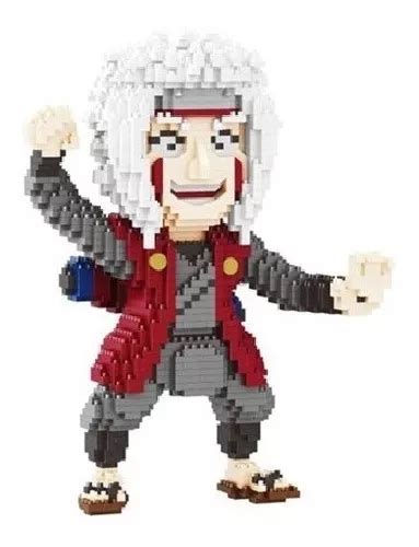 Jiraiya Gigante Naruto Anime Manga Mini Blocks Meses sin interés